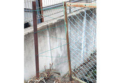 さいたま市中央区鈴谷_水路応急処置